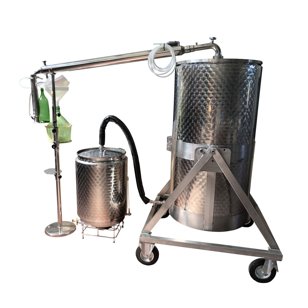 Essential Oils and Hydrosols Extractor with Tilter